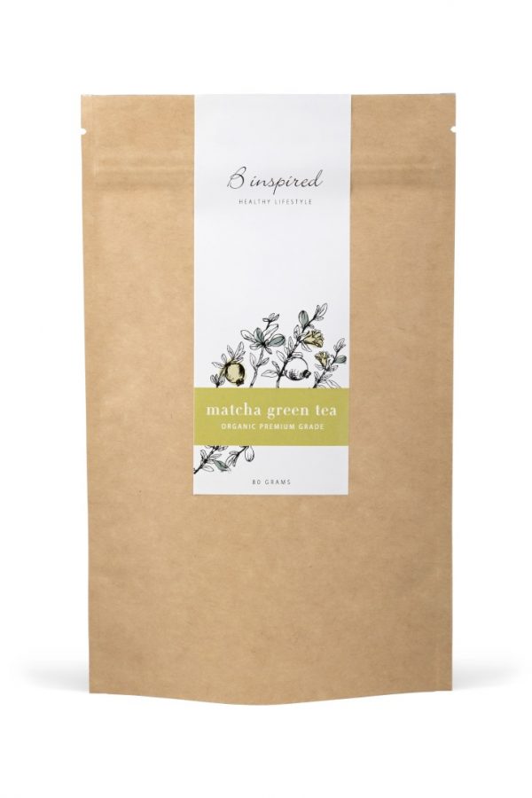 Premium organic matcha green tea